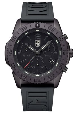 Luminox Taucheruhr Chrono Pacific Diver Schwarz mit 2 Bändern XS.3141. BO.1. SET