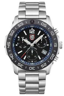 Luminox Taucheruhr Chrono Pacific Diver Stahl/Schwarz XS.3143.M