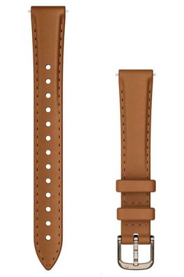 Garmin Lily 2 Wechselarmband Leder Coyote Tan 14 mm 010-13302-20