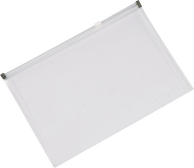 Q-Connect® KF03672 Reißverschlusstasche A5 transparent