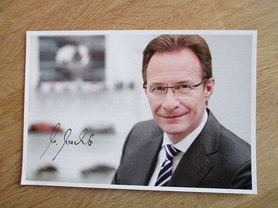 Manager Porsche AG Volkswagen AG VW Michael Macht - handsigniertes Autogramm!!!