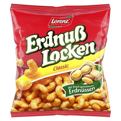 Lorenz Erdnuß Locken Classic Flips Mais Snack knabbern Party 20 x 30g 20er Pack