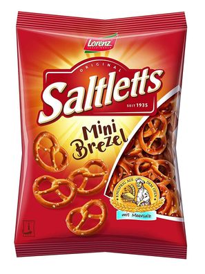 Lorenz Saltletts Mini Brezel Snack Knabbern Naschen Party 20 x 40g 20er Pack