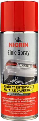 NIGRIN 72286 RepairTec Zinkspray Entrostung Gute Hafteigenschaften 400 ml