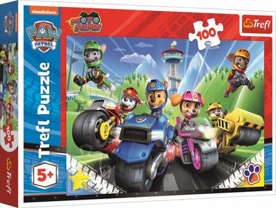 Trefl 16430 Puzzle Paw Patrol Fahrzeuge - 100 Teile