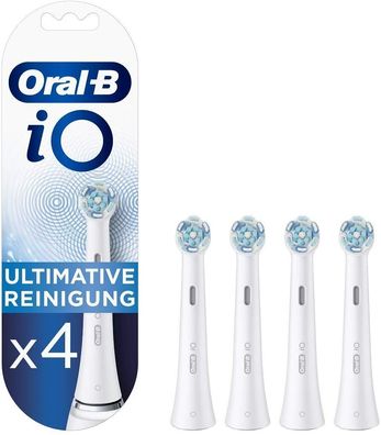 Oral-B iO Ultimative Reinigung Aufsteckbérsten Ersatzbérsten Weiß 4er Pack