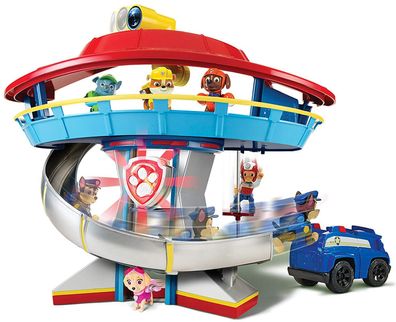 Paw Patrol 6022632 - Hauptquartier Einsatzzentrale Beobachtungsturm Spielset