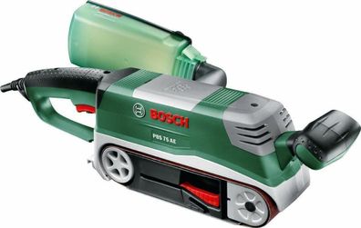 Bosch PBS 75 AE Bandschleifer-Set Zusatzhandgriff Saugadapter 750 Watt Koffer