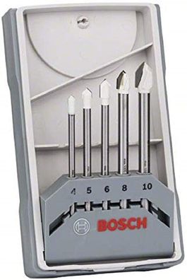 Bosch Professional Fliesenbohrer Set CYL-9 Ceramic Fliesen Keramik 5-teilig