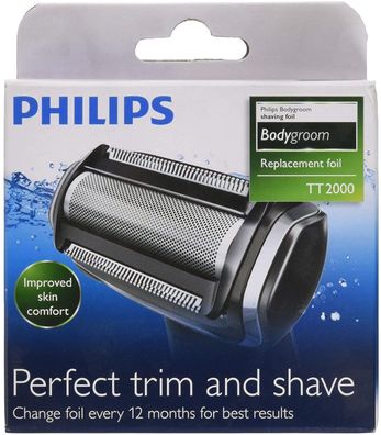 Philips TT2000/43 Ersatzscherfolie Bodygroom Rasierer Herren TT20 BG3 BG5 BG7