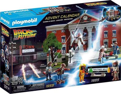 Playmobil Adventskalender 70574 Back To The Future Sammelfiguren X Mas 97 teilig