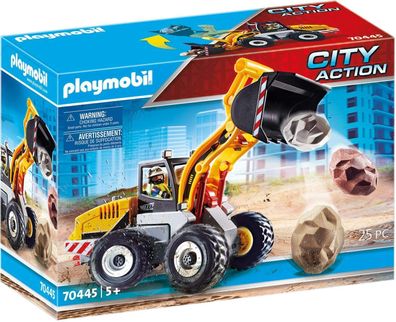 Playmobil City Action 70445 Radlader Spielzeug Spielset 25-teilig ab 5 Jahren