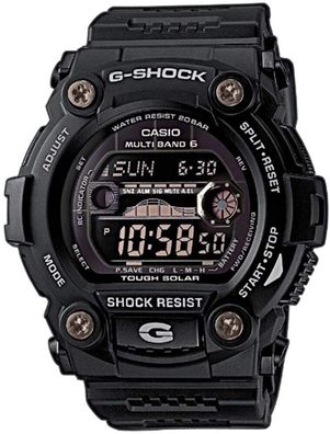 Casio GW7900B1ER G-Shock Herren-Armbanduhr Funk Solar Quarz Resinarmband 50 mm