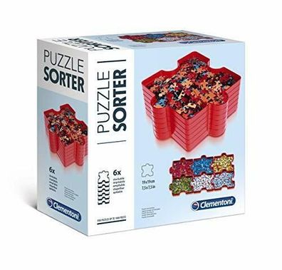 Clementoni 37040 Puzzle Sortierer Aufbewahrung Puzzleteile Schale Organisation