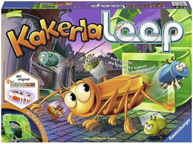 Ravensburger 21123 Kakerlaloop Kinderspiel Familienspiel Gesellschaftsspiel