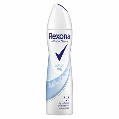 Rexona Deospray Cotton Dry Anti-Transpirant Deo Damen Frauen 6 x 150 ml 6er Pack