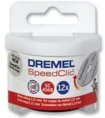 Dremel SC456B Speedclic Metall-Trennscheiben Set 38 mm Modellbau 12er Pack