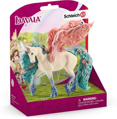 Schleich 70590 Bayala Blütenpegasus Ergänzungsset Spielfigur Minifigur Spielzeug