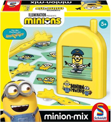 Schmidt Spiele 40602 Minion-Mix 3D Aktionsspiel Kinderspiel ab 5 Jahren