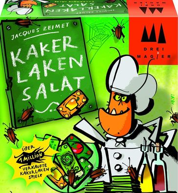 Schmidt Spiele 40839 Kakerlakensalat Drei Magier Kartenspiel Kinderspiel