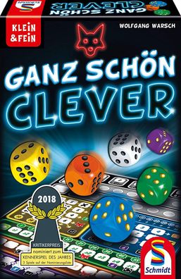 Schmidt Spiele 49340 Ganz Schön Clever Würfelspiel Familienspiel Klein & Fein