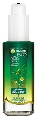 Garnier Bio-Hanf Erholung & Regeneration Nacht-Öl Vegan Gesichtspflege 30 ml