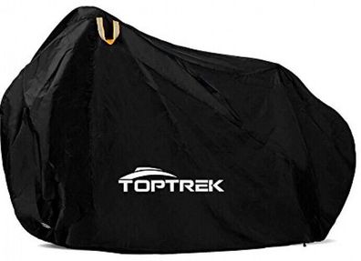 Toptrek Fahrradabdeckung Wasserdicht 210T Oxford-Gewebe Garage 200 x 110 x 70 cm