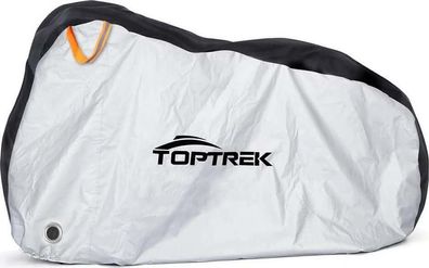 Toptrek Fahrradabdeckung Wasserdicht Regenhülle 210T Oxford Gewebe 200x110x70 cm