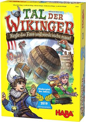 HABA 304697 Tal der Wikinger Kinderspiel Geschicklichkeitsspiel ab 6 Jahren