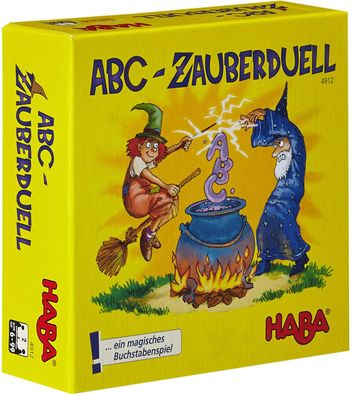 Haba 4912 ABC Zauberduell Lernspiel ab 6 Jahren Einschulung Schulanfänger