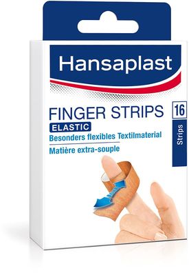 Hansaplast Elastic Finger Strips Pflaster Wundpflaster Heftpflaster 16er Pack