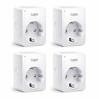 TP-Link Tapo Smart Home WLAN WiFi Steckdose Tapo P100 EU Google Home 4er Pack