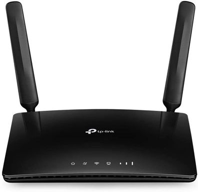 TP-Link TL-MR6400 WLAN Cat4 N300 Mbps 4G LTE Router 2,4 GHz LAN WAN schwarz