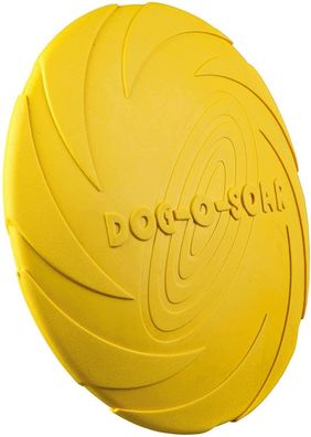 Trixie 33501 Dog Disc Hundespielzeug Frisbee Naturgummi 18 cm farblich sortiert