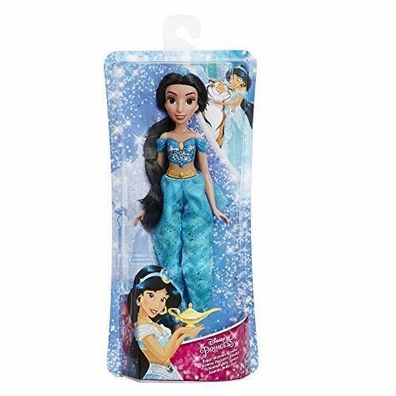 Hasbro E4163ES2 Disney Princess Schimmerglanz Jasmin Modepuppe Größe 25 cm