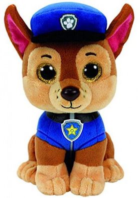 TY 41208 Bee Maya 41208-Paw Patrol Chase mit Glitzer Augen 15 cm Braun