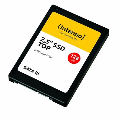 Intenso Interne SSD-Festplatte 128GB Top Performance 2.5 Zoll Serial ATA-600