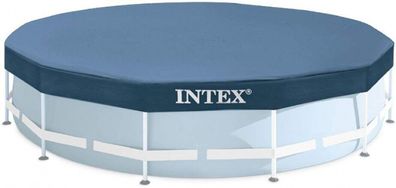 Intex 28030 Round Pool Cover Poolabdeckplane Ø 305 cm Metal Prism Frame Pool