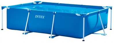 Intex 28270 Rectangular Frame Pool Aufstellpool Garten 220 x 150 x 60 cm