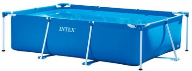 Intex 28272 Rectangular Frame Pool Aufstellpool Garten 300 x 200 x 75 cm