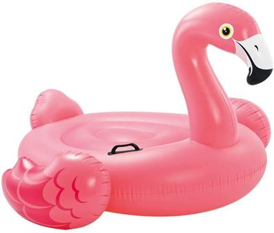 Intex 57558 Aufblastier Flamingo 142 x 137 x 97 cm Vinyl rosa Pool Zubehör