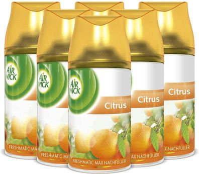 Air Wick Freshmatic Max Nachfüller Citrus Raumspray Duftspray 6 x 250 ml (Gr. 250 ml)