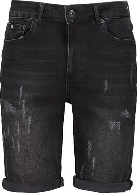 Alife & Kickin MorganAK DNM A Shorts Black Denim Washed