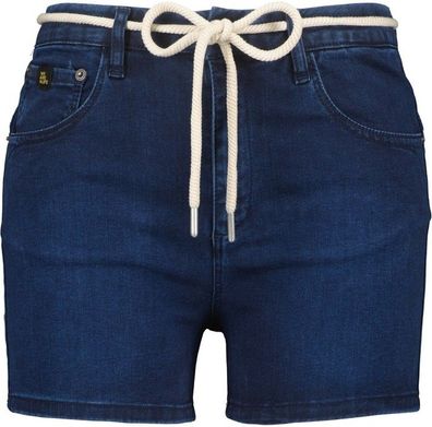 Alife & Kickin Damen JanaAK DNM A Shorts Dark Denim Washed