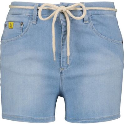 Alife & Kickin Damen JanaAK DNM A Shorts Light Denim Washed