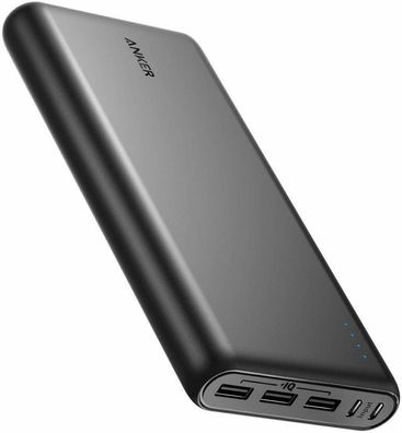 Anker PowerCore 26800mAh Powerbank Externer Akku PowerIQ iPhone Android Schwarz