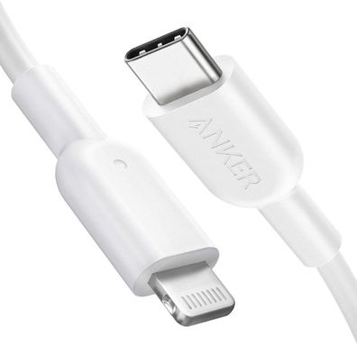 Anker Powerline II USB-C Appel Ladekabel 90 cm MFi-Zertifiziert iPhone Weiß