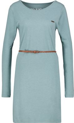 Alife & Kickin Damen Sommerkleid EllinAK A Longsleeve Dress Pacific Melange