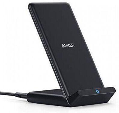 Anker PowerWave Wireless Charger 10W Kabelloser Qi-Ladeständer iPhone Android