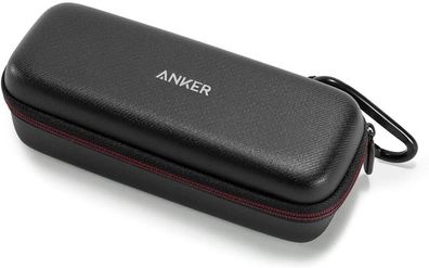 Anker Tragetasche Kunstleder Case Bluetooth Lautsprecher SoundCore schwarz